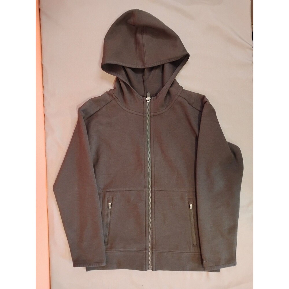 Boys DSG Full Zip Sport Fleece Hoodie Black Small 8-9